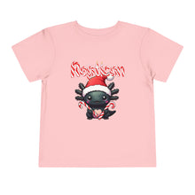 Load image into Gallery viewer, Repticon Toddler Short Sleeve Tee w/ Axolotl Santa
