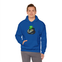 Load image into Gallery viewer, Repticon Men&#39;s Heavy Blend™ Hooded Sweatshirt w/ Black Snake
