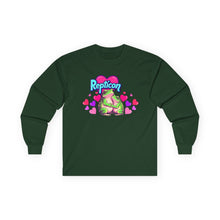 Load image into Gallery viewer, Repticon Unisex Ultra Cotton Long Sleeve Tee w/ Valentine Frogs
