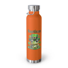 Load image into Gallery viewer, Repticon Copper Vacuum Insulated Bottle, 22oz w/ Frog
