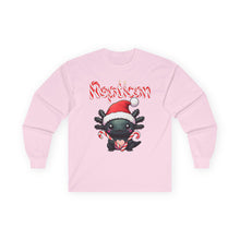 Load image into Gallery viewer, Repticon Unisex Ultra Cotton Long Sleeve Tee w/ Axolotl Santa
