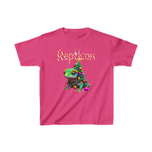 Load image into Gallery viewer, Repticon Kids Heavy Cotton™ Tee w/ Gecko Christmas Tree
