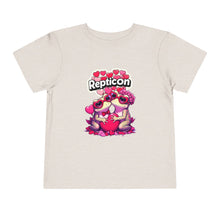 Load image into Gallery viewer, Repticon Toddler Short Sleeve Tee w/ Valentine Toads
