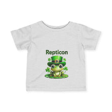Load image into Gallery viewer, Repticon Infant Fine Jersey Tee w/ Frog
