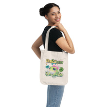 Load image into Gallery viewer, Repticon Organic Canvas Tote Bag w/ Frogs
