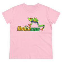 Load image into Gallery viewer, Repticon Women&#39;s Midweight Cotton Tee w/ Red-Eyed Tree Frog
