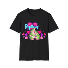 Load image into Gallery viewer, Repticon Unisex Softstyle T-Shirt w/ Valentine Frogs
