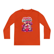 Load image into Gallery viewer, Repticon Youth Long Sleeve Competitor Tee w/ Valentine Toads
