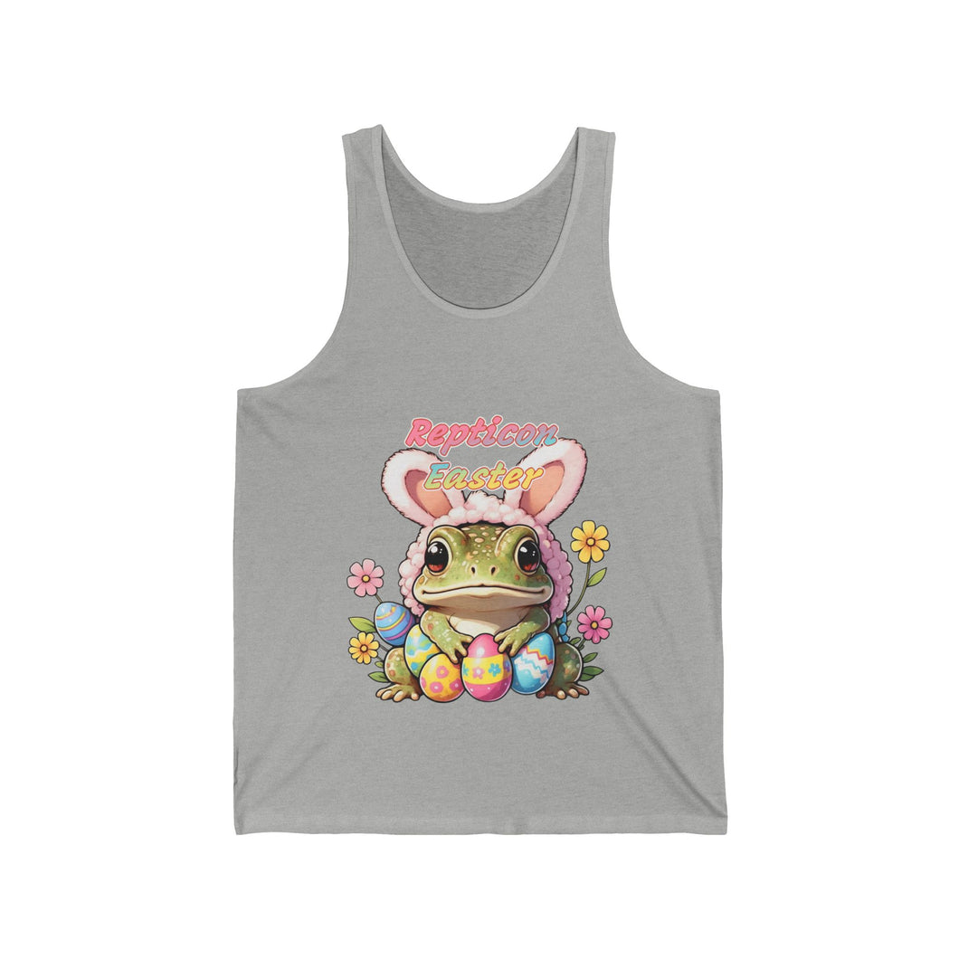 Repticon Unisex Jersey Tank w/ Easter Frog