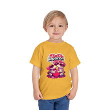 Load image into Gallery viewer, Repticon Toddler Short Sleeve Tee w/ Valentine Toads
