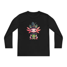 Load image into Gallery viewer, Repticon Youth Long Sleeve Competitor Tee w/ Axolotl
