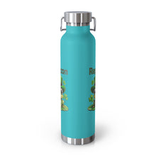 Load image into Gallery viewer, Repticon Copper Vacuum Insulated Bottle, 22oz w/ Frog
