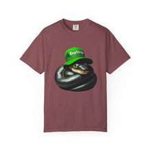 Load image into Gallery viewer, Repticon Men's Heavyweight T-shirt w/ Black Snake
