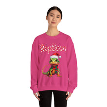 Load image into Gallery viewer, Repticon Unisex Heavy Blend™ Crewneck Sweatshirt w/ Lizard Santa
