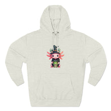 Load image into Gallery viewer, Repticon Men&#39;s Three-Panel Fleece Hoodie w/ Axolotl
