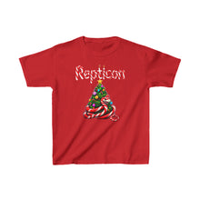 Load image into Gallery viewer, Repticon Kids Heavy Cotton™ Tee w/ Candy Cane Christmas Tree
