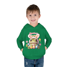 Load image into Gallery viewer, Repticon Toddler Pullover Fleece Hoodie w/ Easter Frog
