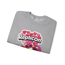 Load image into Gallery viewer, Repticon Unisex Heavy Blend™ Crewneck Sweatshirt w/ Valentine Toads

