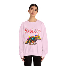 Load image into Gallery viewer, Repticon Unisex Heavy Blend™ Crewneck Sweatshirt w/ Crested Gecko Santa
