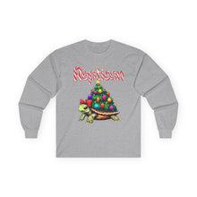 Load image into Gallery viewer, Repticon Unisex Ultra Cotton Long Sleeve Tee w/ Tortoise Christmas Tree
