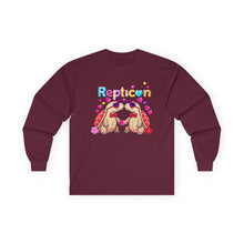 Load image into Gallery viewer, Repticon Unisex Ultra Cotton Long Sleeve Tee w/ Valentine Tortoises
