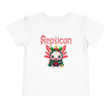 Load image into Gallery viewer, Repticon Toddler Short Sleeve Tee w/ Axolotl Christmas Tree
