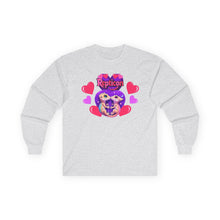 Load image into Gallery viewer, Repticon Unisex Ultra Cotton Long Sleeve Tee w/ Valentine Crested Geckos
