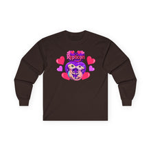 Load image into Gallery viewer, Repticon Unisex Ultra Cotton Long Sleeve Tee w/ Valentine Crested Geckos
