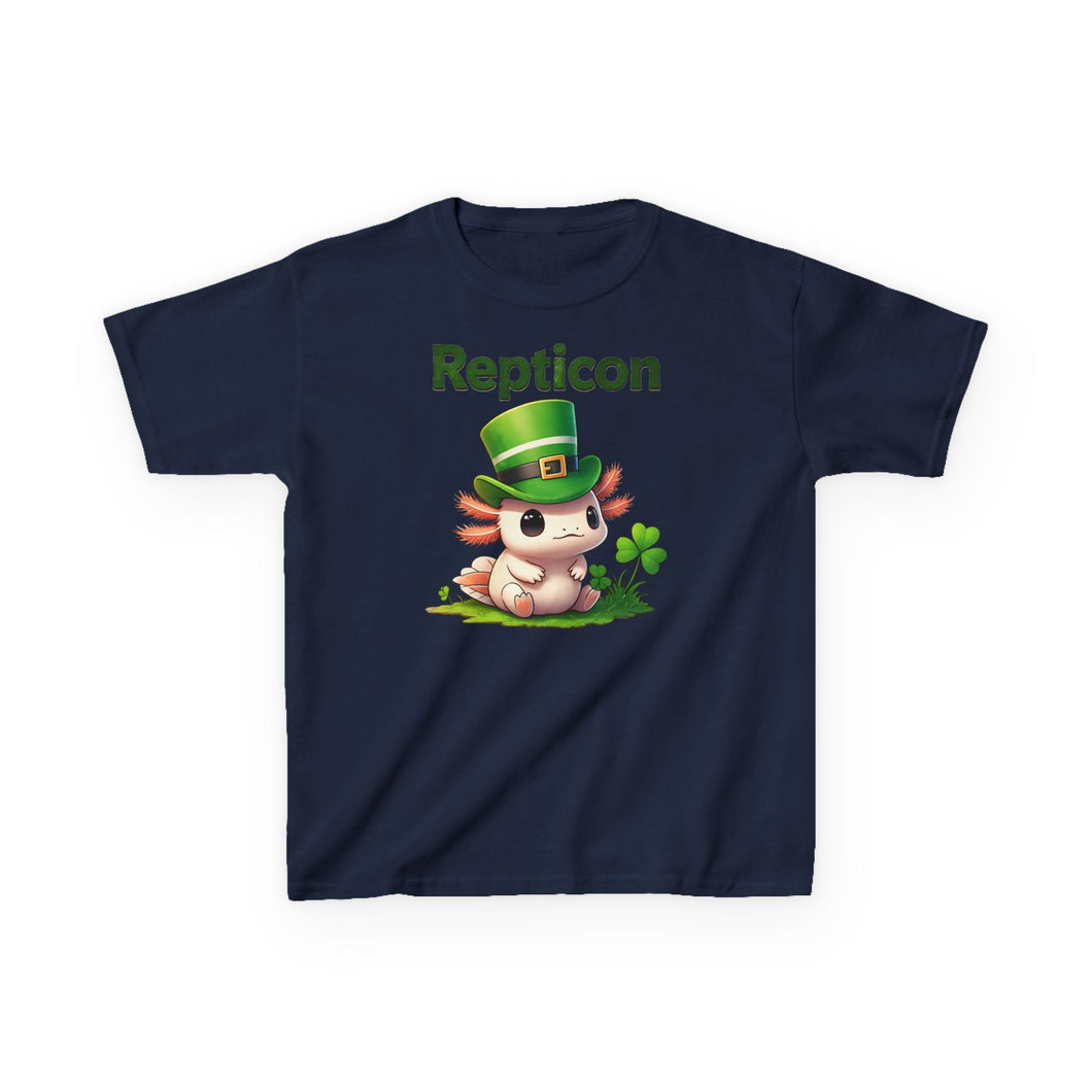 Repticon Kids Heavy Cotton™ Tee w/ Axolotl