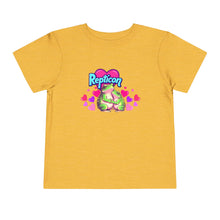 Load image into Gallery viewer, Repticon Toddler Short Sleeve Tee w/ Valentine Frogs
