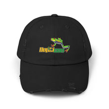 Load image into Gallery viewer, Repticon Unisex Distressed Cap w/ Red-Eyed Tree Frog
