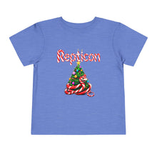 Load image into Gallery viewer, Repticon Toddler Short Sleeve Tee w/ Candy Cane Christmas Tree
