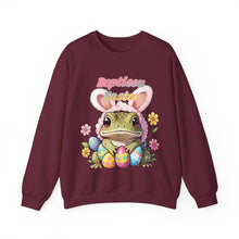 Load image into Gallery viewer, Repticon Unisex Heavy Blend™ Crewneck Sweatshirt w/ Easter Frog
