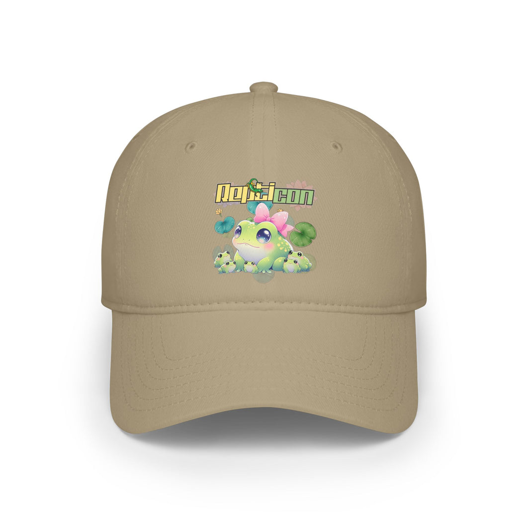 Repticon Low Profile Baseball Cap w/ Frogs