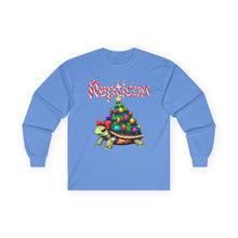 Load image into Gallery viewer, Repticon Unisex Ultra Cotton Long Sleeve Tee w/ Tortoise Christmas Tree

