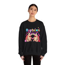 Load image into Gallery viewer, Repticon Unisex Heavy Blend™ Crewneck Sweatshirt w/ Valentine Tortoises
