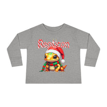 Load image into Gallery viewer, Repticon Toddler Long Sleeve Tee w/ Amphibian Santa
