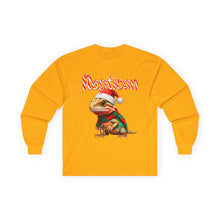 Load image into Gallery viewer, Repticon Unisex Ultra Cotton Long Sleeve Tee w/ Bearded Dragon Santa
