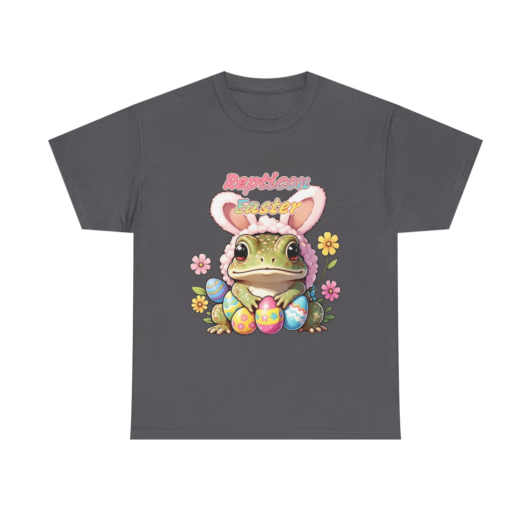 Repticon Unisex Heavy Cotton Tee w/ Easter Frog