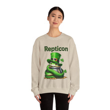 Load image into Gallery viewer, Repticon Unisex Heavy Blend™ Crewneck Sweatshirt w/ Snake

