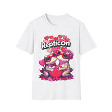 Load image into Gallery viewer, Repticon Unisex Softstyle T-Shirt w/ Valentine Toads
