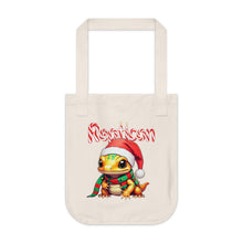 Load image into Gallery viewer, Repticon Organic Canvas Tote Bag w/ Amphibian Santa
