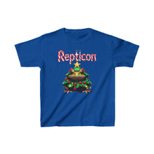 Load image into Gallery viewer, Repticon Kids Heavy Cotton™ Tee w/ Toad Christmas Tree
