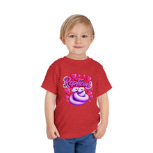Load image into Gallery viewer, Repticon Toddler Short Sleeve Tee w/ Valentine Snakes
