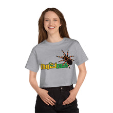 Load image into Gallery viewer, Repticon Champion Women&#39;s Heritage Cropped T-Shirt w/ Tarantula
