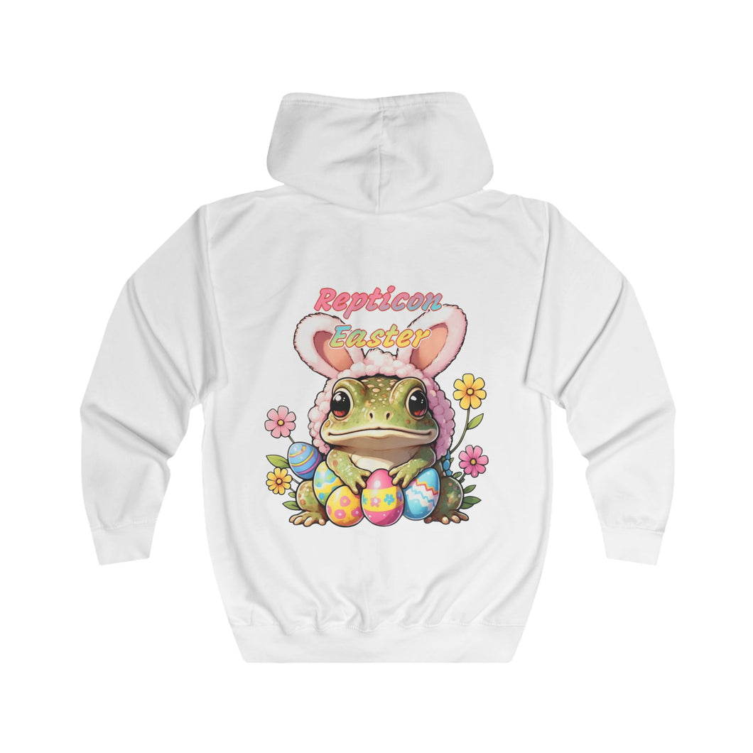 Repticon Unisex Full Zip Hoodie w/ Easter Frog
