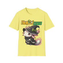 Load image into Gallery viewer, Repticon Unisex Softstyle T-Shirt w/ Axolotl Witch
