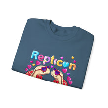 Load image into Gallery viewer, Repticon Unisex Heavy Blend™ Crewneck Sweatshirt w/ Valentine Tortoises
