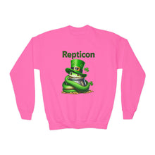 Load image into Gallery viewer, Repticon Youth Crewneck Sweatshirt w/ Snake
