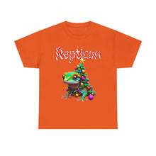 Load image into Gallery viewer, Repticon Unisex Heavy Cotton Tee w/ Gecko Christmas Tree
